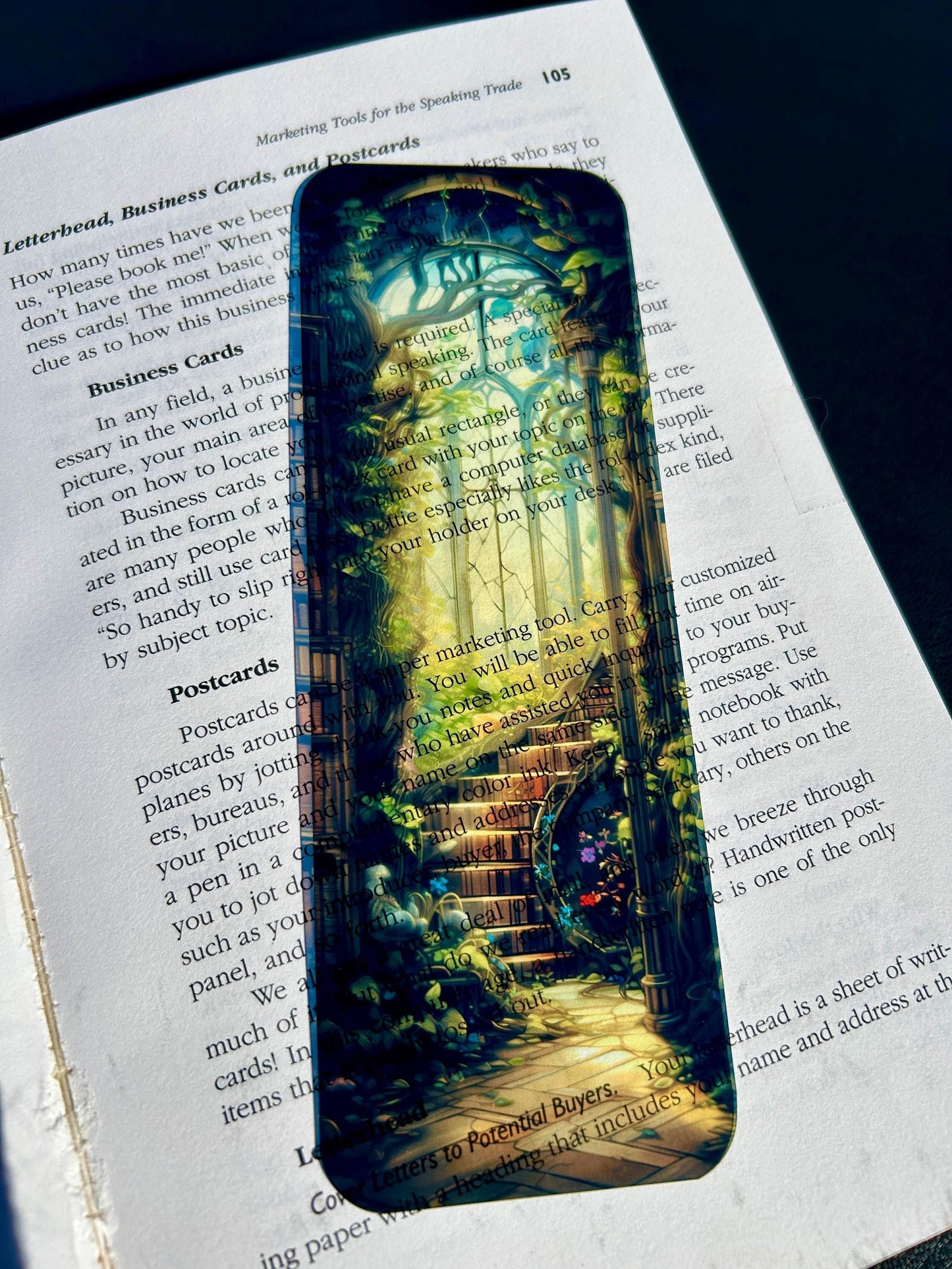 Library Staircase Bookmark