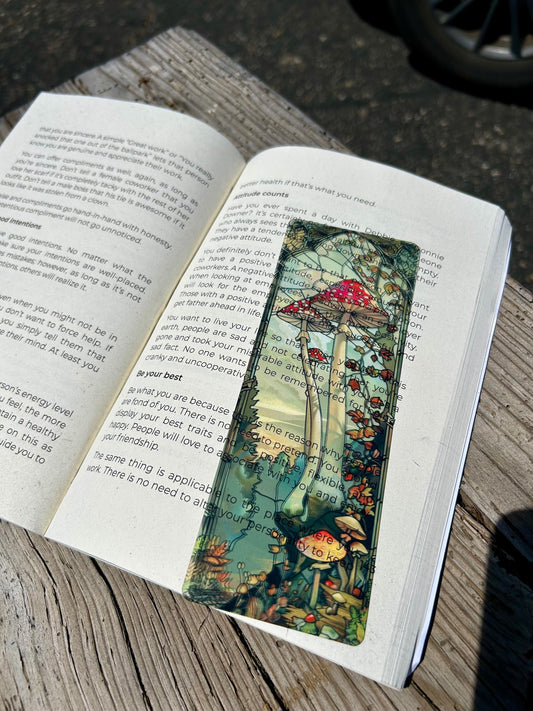 Cottagecore Mushroom Bookmark