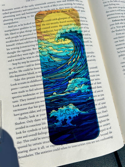 Ocean Wave Bookmark