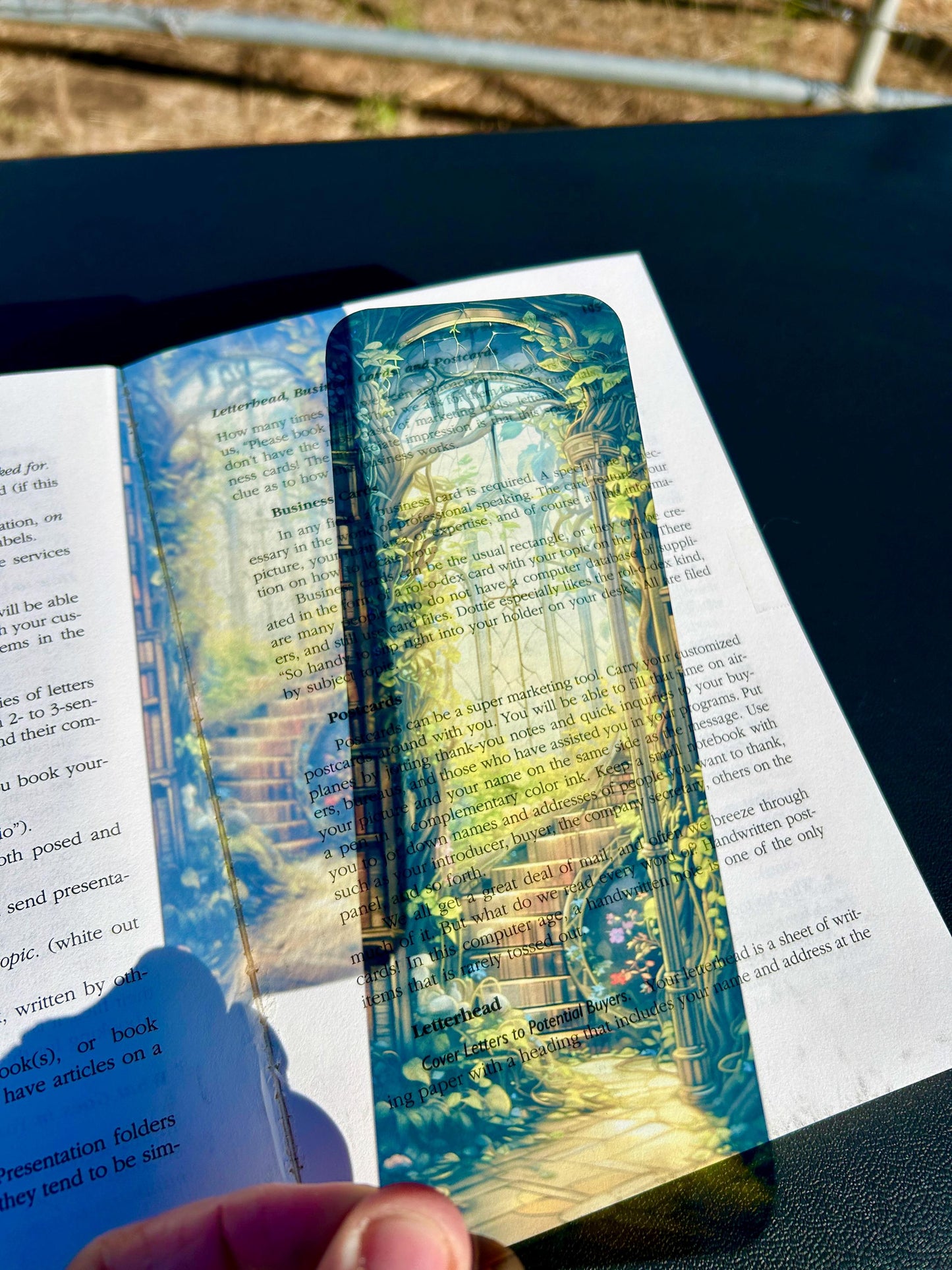 Library Staircase Bookmark