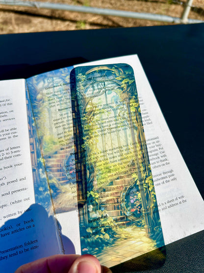 Library Staircase Bookmark