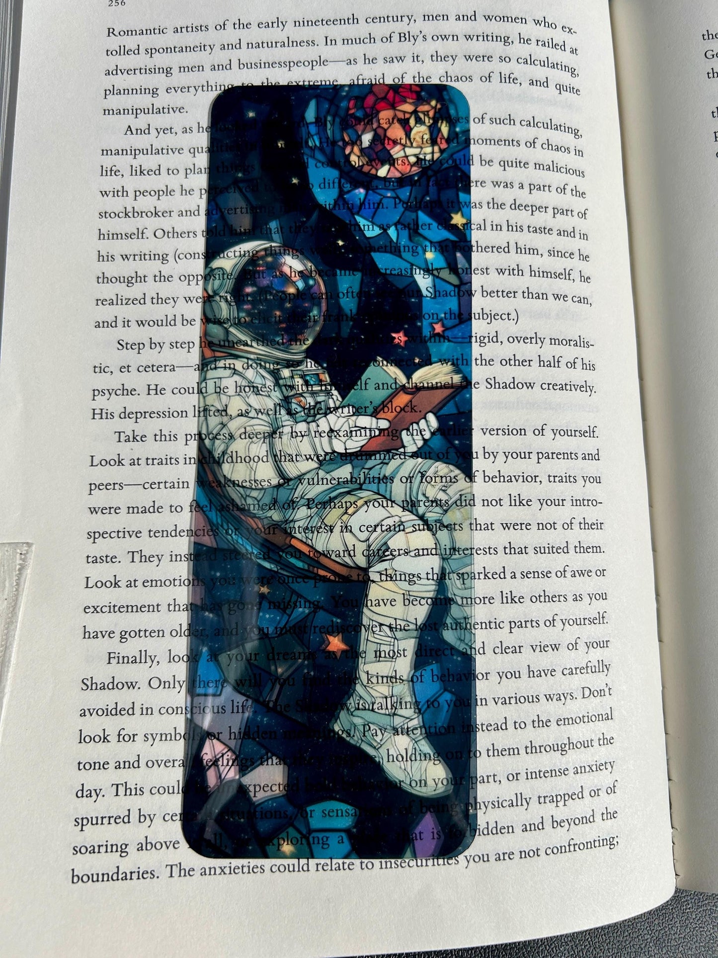 Astronaut Reading Bookmark