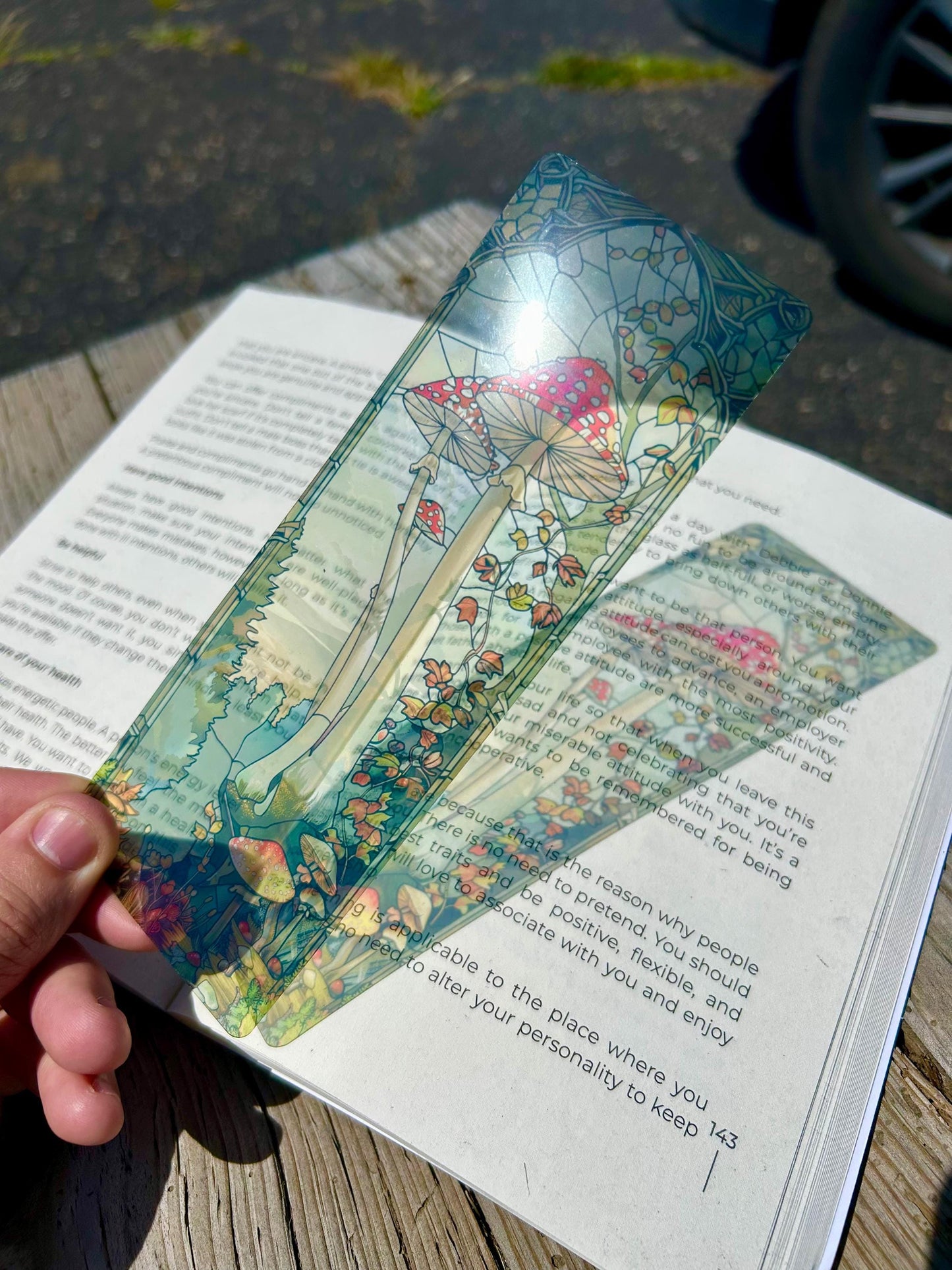 Cottagecore Mushroom Bookmark