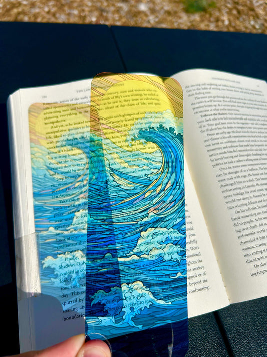 Ocean Wave Bookmark