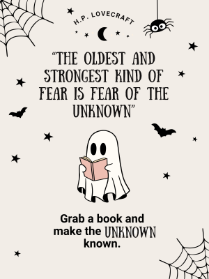 Fear of the Unknown- H.P. Lovecraft