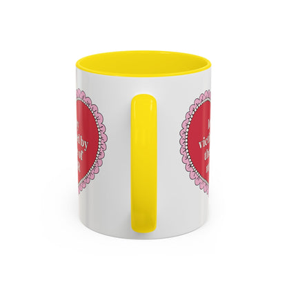 Lowkey Victimized by the Size of My TBR Coffee Mug